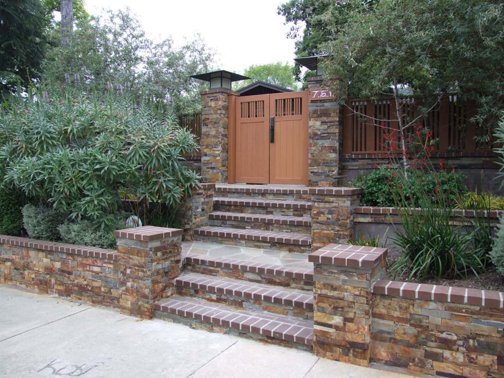Formal Brick Entry